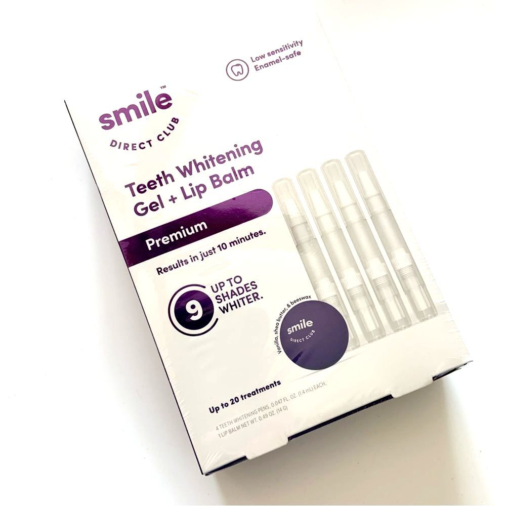 Smile Direct Club Teeth Whitening Gel + Lip Balm Premium Whitening Kit NEW